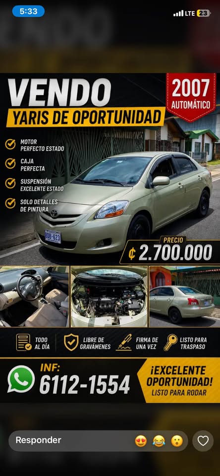 2007 Toyota Yaris - foto 4