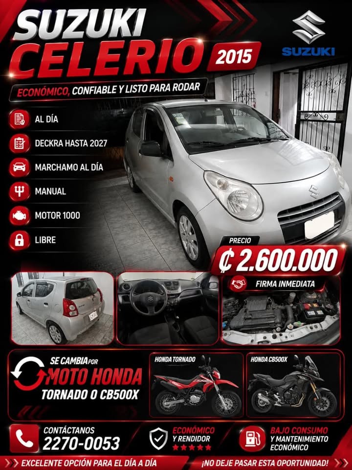 2015 Suzuki Celerio