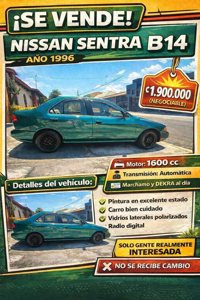 1996 Nissan Sentra - foto 4